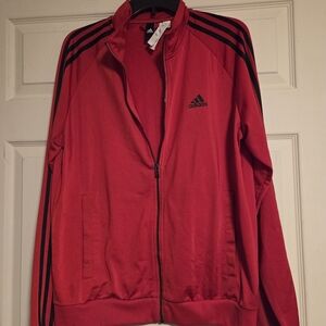 Adidas Red Track Jacket